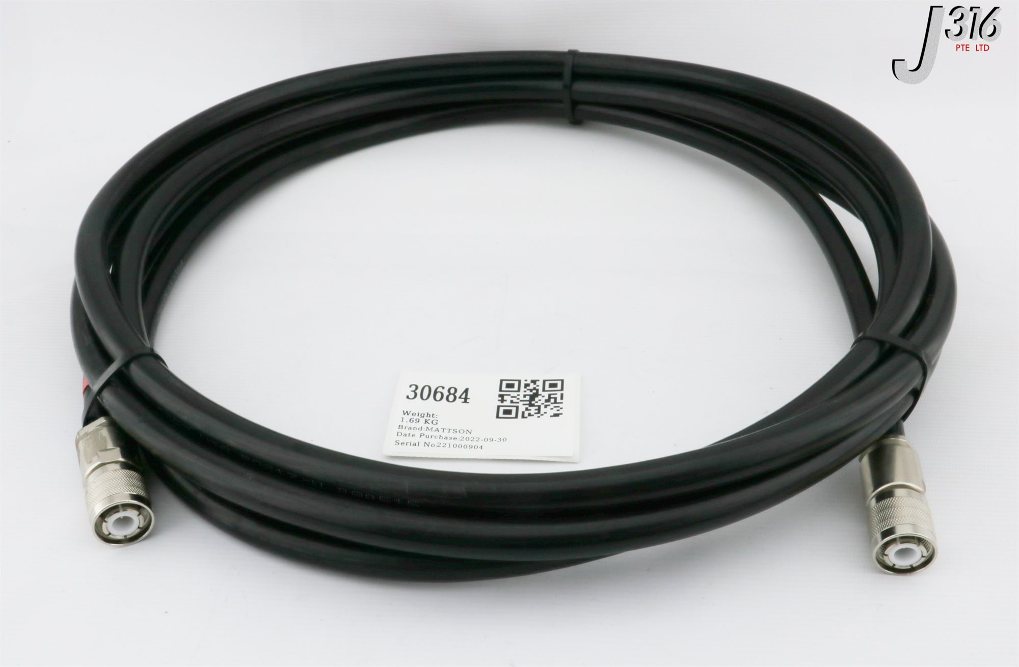 M 30684 MATTSON RF SOURCE CABLE, 5M 3003079 | eBay
